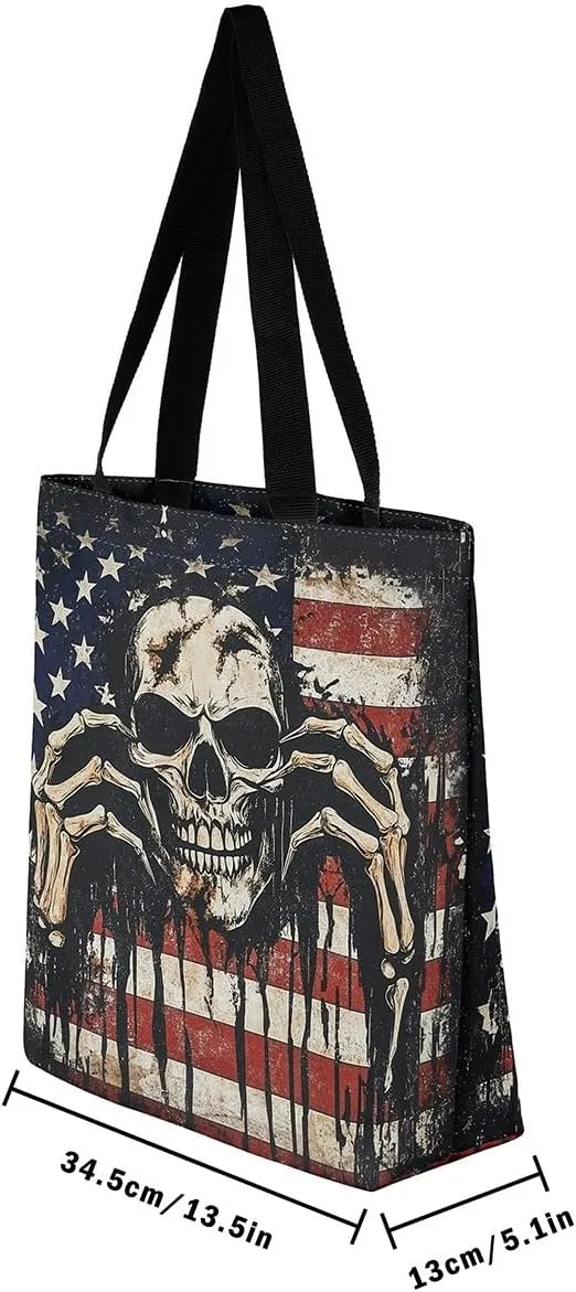 Castle Fairy Leopard Print Canvas Tote Bag