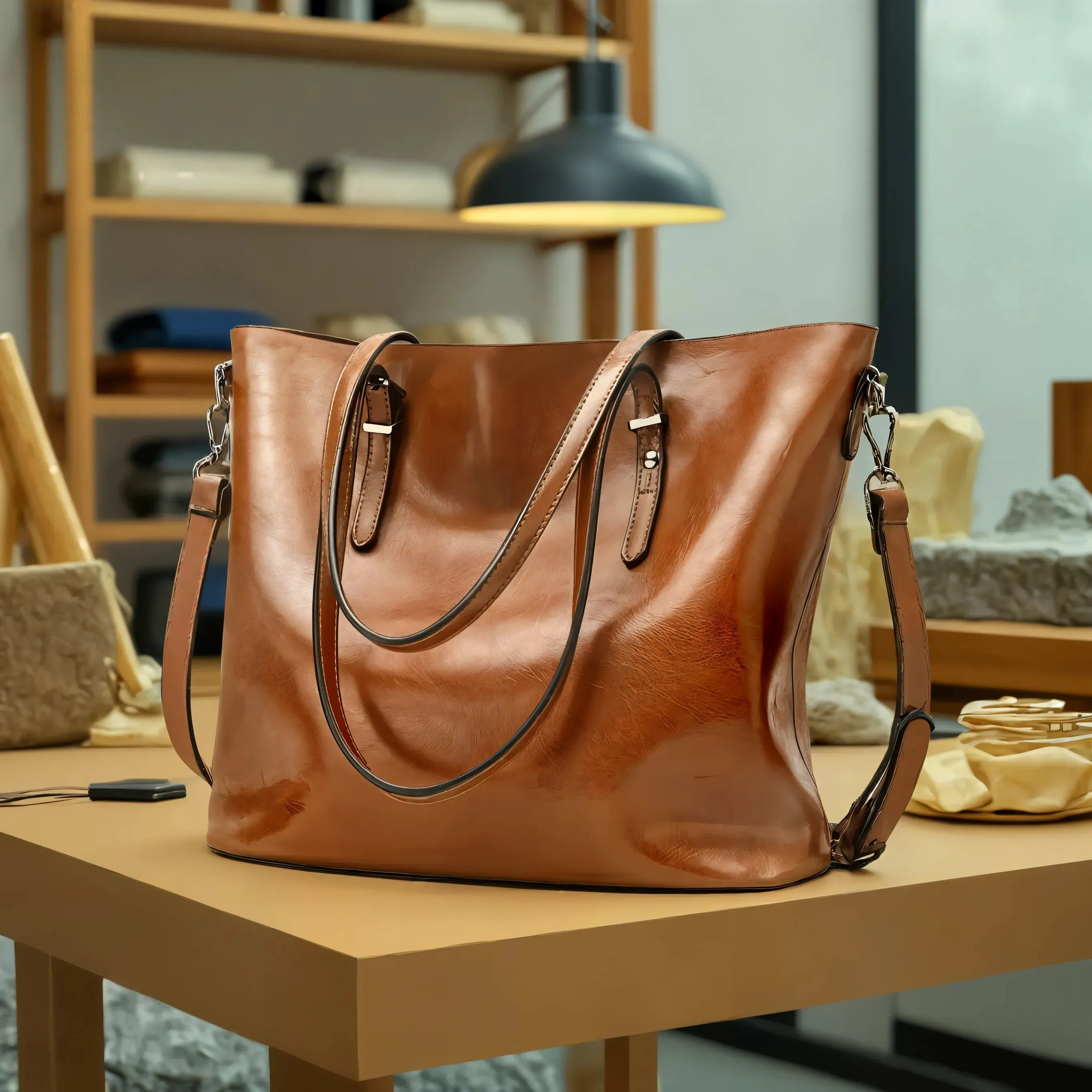 Celeste’s Everyday Luxe | Handcrafted Leather Shoulder Bag
