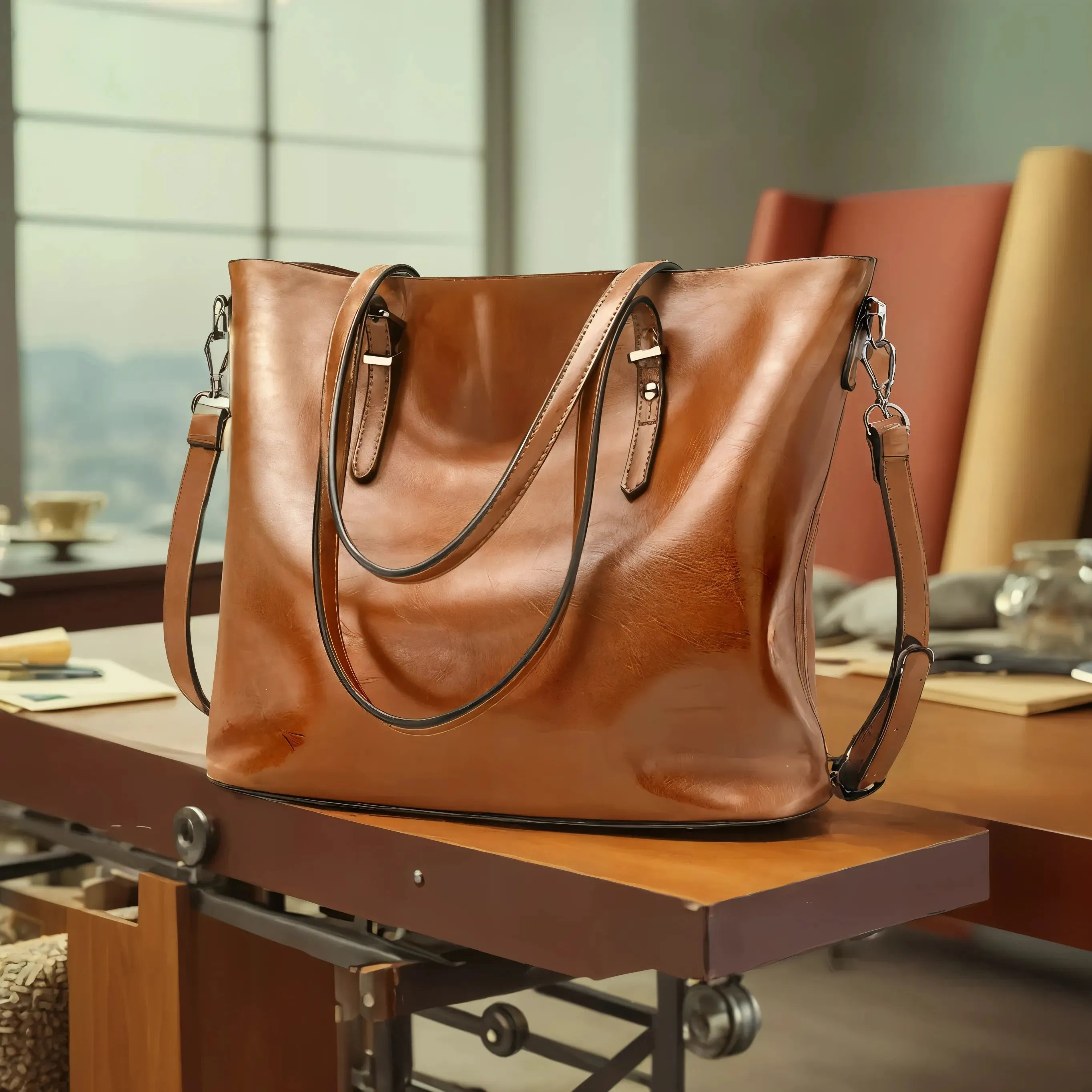Celeste’s Everyday Luxe | Handcrafted Leather Shoulder Bag