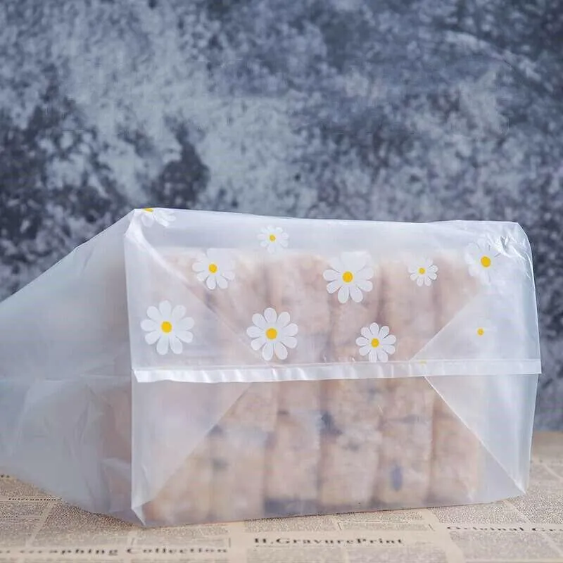 Clear Gift Bags with Handle 100PCS