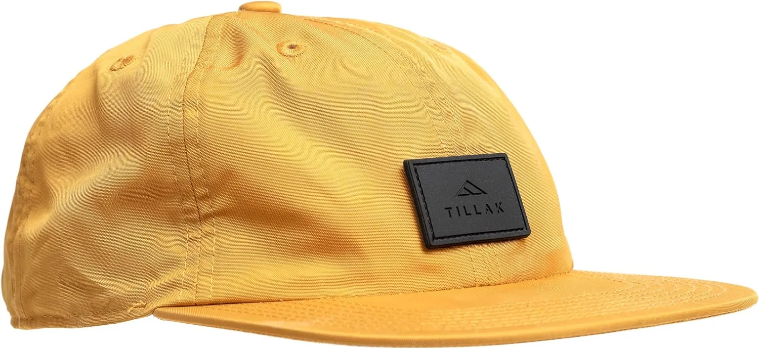 COHO Six Panel Hat, Kodra Nylon 6 Panel Cap with Snap Closure
