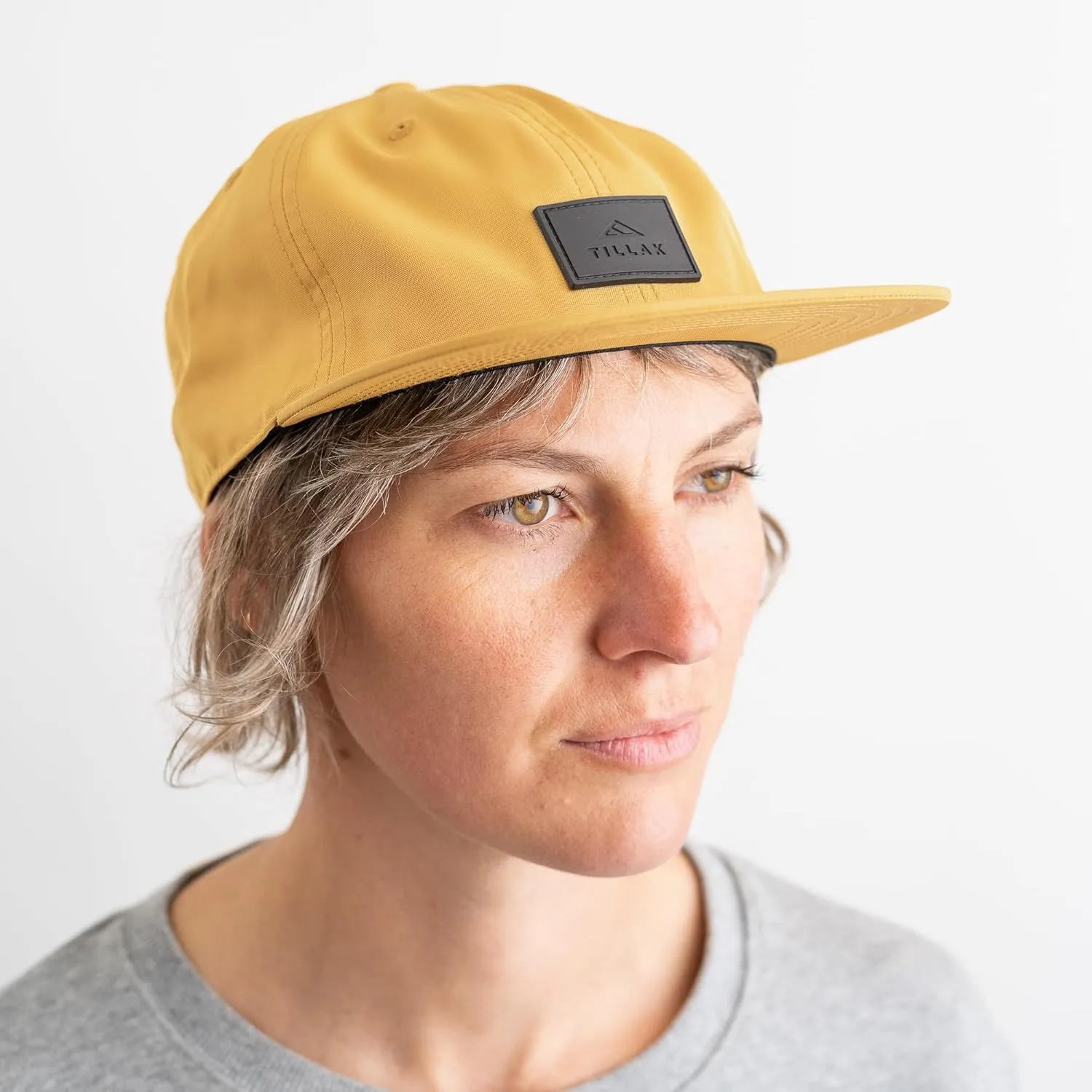 COHO Six Panel Hat, Kodra Nylon 6 Panel Cap with Snap Closure