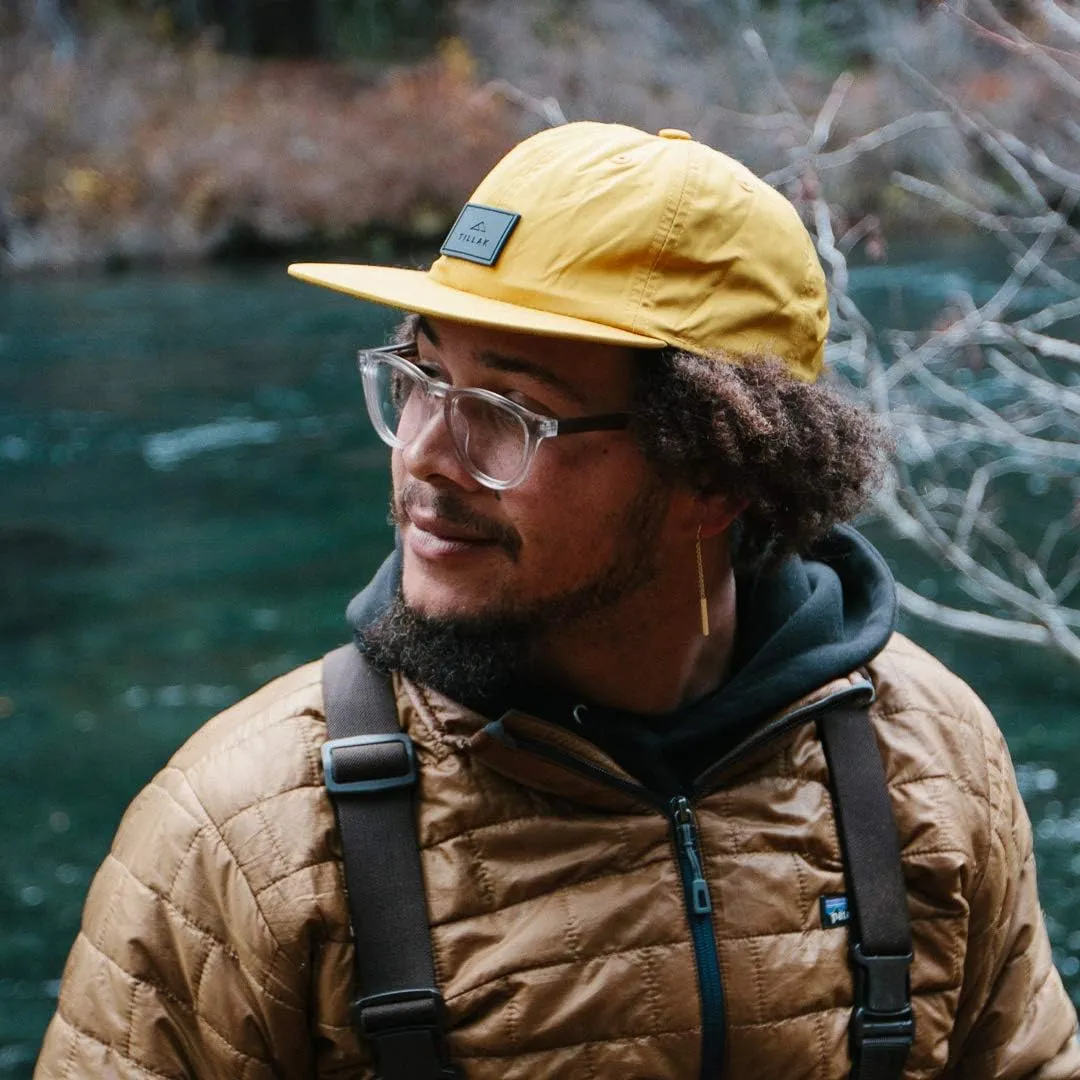 COHO Six Panel Hat, Kodra Nylon 6 Panel Cap with Snap Closure