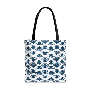 Coral Blues Tote Bag