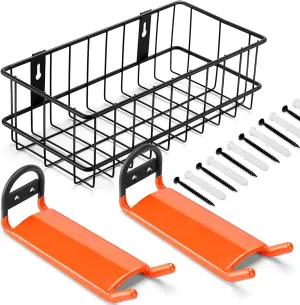 Cornhole Boards Hanger, 2 PCS Hooks Hanging Cornhole Boards, Cornhole Accessories Wall Mount, Cornhole Board Games Holder Storage