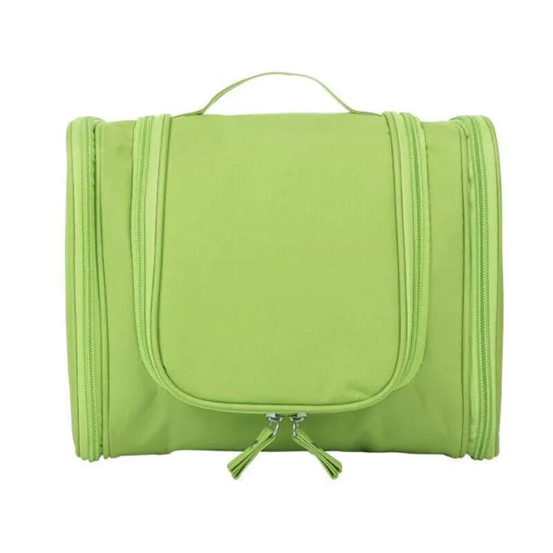 Cosmetic Bag 1PC 7Colours Nylon Toiletry Organizer