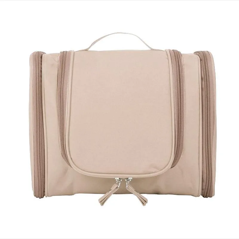 Cosmetic Bag 1PC 7Colours Nylon Toiletry Organizer