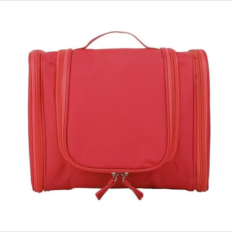 Cosmetic Bag 1PC 7Colours Nylon Toiletry Organizer