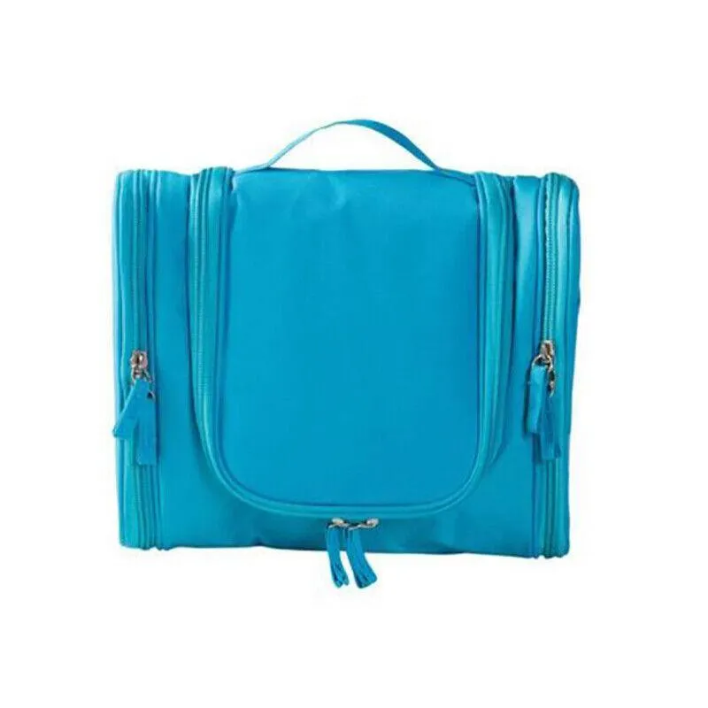 Cosmetic Bag 1PC 7Colours Nylon Toiletry Organizer