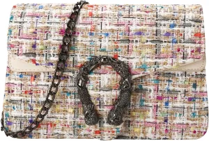 Crossbody Bags for Women Small Handbag Purse Trendy Shoulder Bag Clutch Evening Bag Quilted Satchels, with Chain Strap