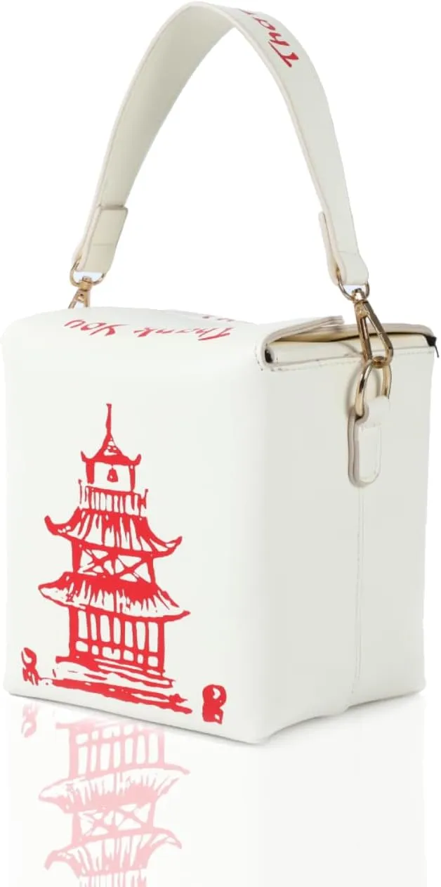 Crossbody Bags for Women Trendy Chinese Takeout Box Bag Fun Purse Totes Shoulder Bag
