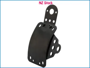 Curved Side Mount License Plate Tail Light Bracket for Harley Bobber Chopper