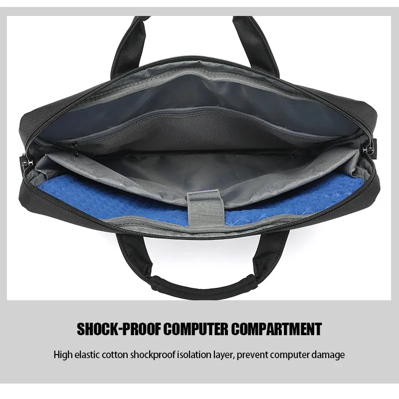 custom bag Women's bag Laptop bag Men's Handbags Sleeve Case Protective Shoulder Bag briefcases Men's handbag for documents