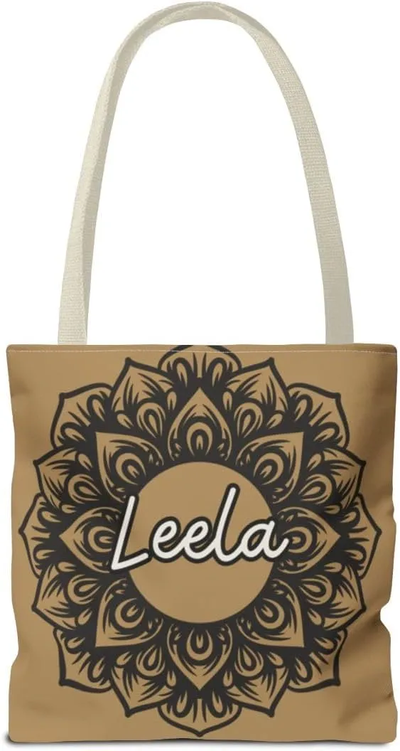 Customizable Tote Bags for Women-Bollywood Lover Tote Bags-Custom Name or Text Print Chai Lover Gift Totes