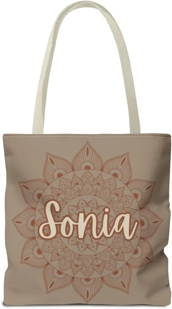 Customizable Tote Bags for Women-Bollywood Lover Tote Bags-Custom Name or Text Print Chai Lover Gift Totes