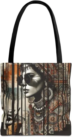 Customizable Tote Bags for Women-Bollywood Lover Tote Bags-Custom Name or Text Print Chai Lover Gift Totes