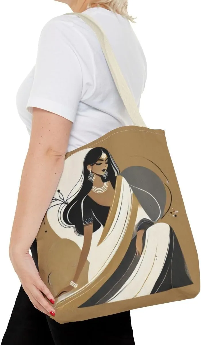 Customizable Tote Bags for Women-Bollywood Lover Tote Bags-Custom Name or Text Print Chai Lover Gift Totes