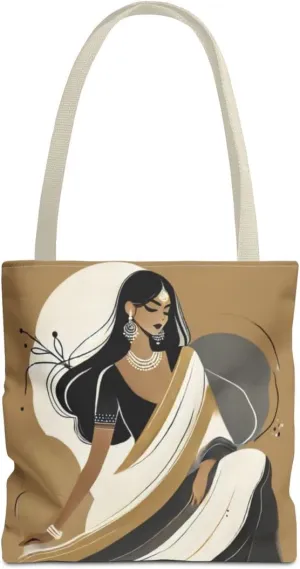 Customizable Tote Bags for Women-Bollywood Lover Tote Bags-Custom Name or Text Print Chai Lover Gift Totes