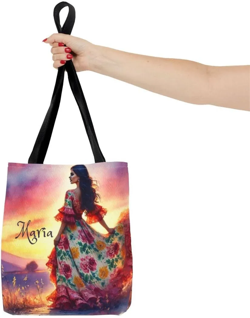 Customizable Tote Bags for Women-Cultural and Diverse Tote Bags-Custom Name or Text Chai Lover Gift Totes