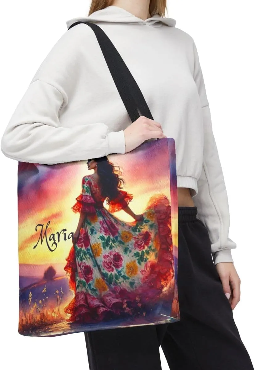 Customizable Tote Bags for Women-Cultural and Diverse Tote Bags-Custom Name or Text Chai Lover Gift Totes
