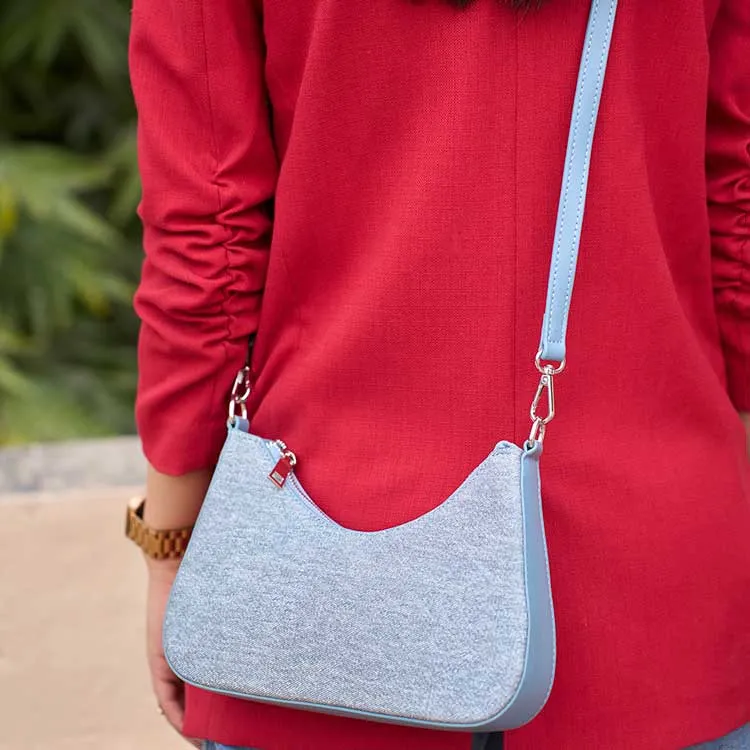 Dazzle By Sarah - Titanium Cross Body Bags