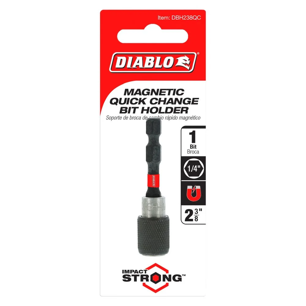 Diablo 2-3/8" Quick-Change Magnetic Drive Bit Holder
