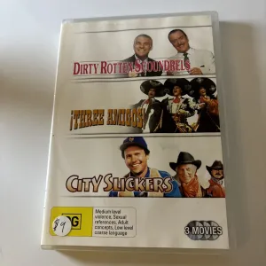 Dirty Rotten Scoundrels / Three Amigos / City Slickers (DVD, 3-Disc) Region 4