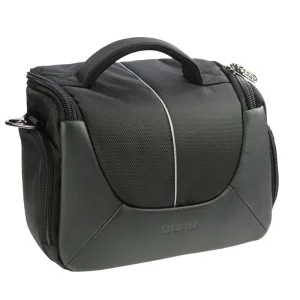 Dorr Yuma Large DSLR Camera Bag - Black and Silver