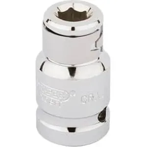 Draper 16810 Screwdriver Bit Holding Socket, 1/2" Sq. Dr. X 5/16" Hexagon Dr-16810