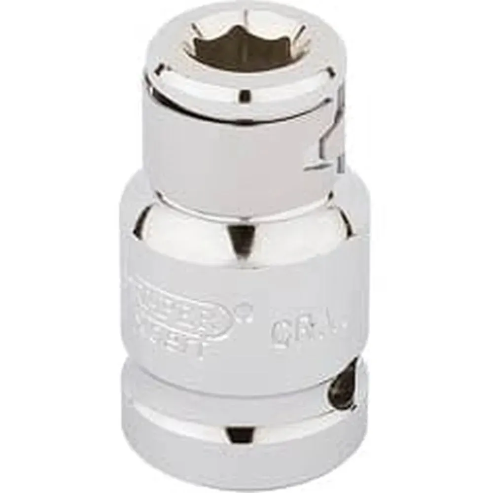 Draper 16810 Screwdriver Bit Holding Socket, 1/2" Sq. Dr. X 5/16" Hexagon Dr-16810