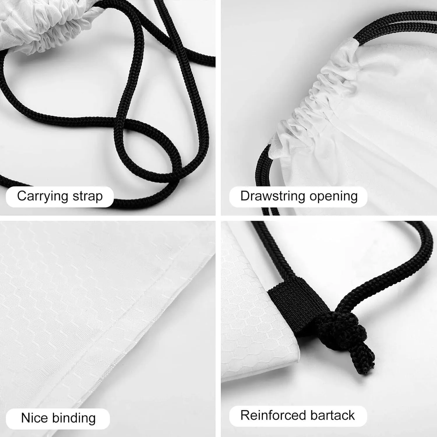 Drawstring Backpack Bulk String Bag Waterproof Drawstring Bag Guitars Art Cinch Bag Adult Gym Bag for Sport, 35*42cm