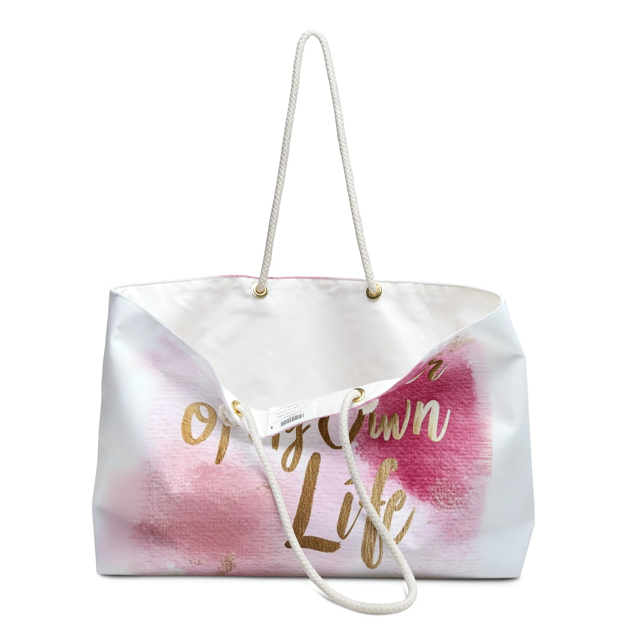 DUO MODERN "Designer of My Own Life" Weekender Tote