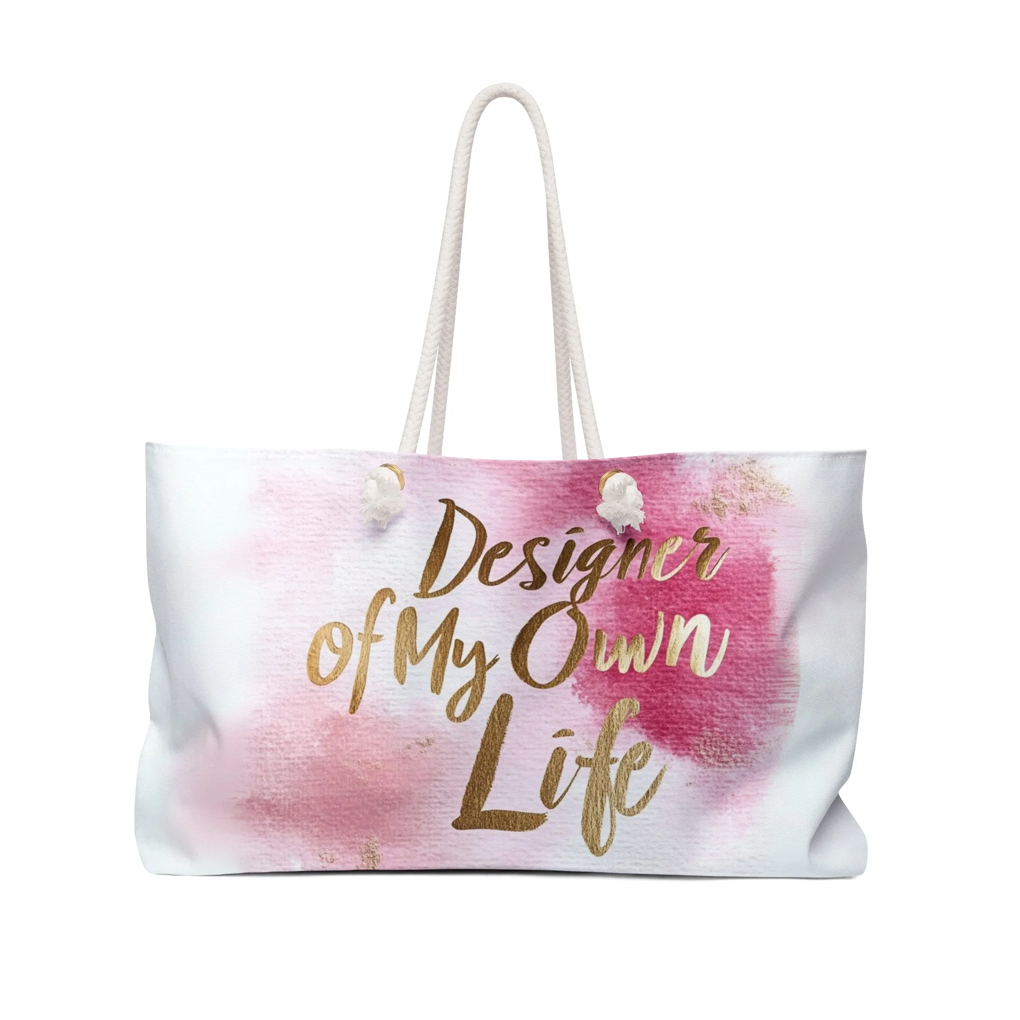 DUO MODERN "Designer of My Own Life" Weekender Tote