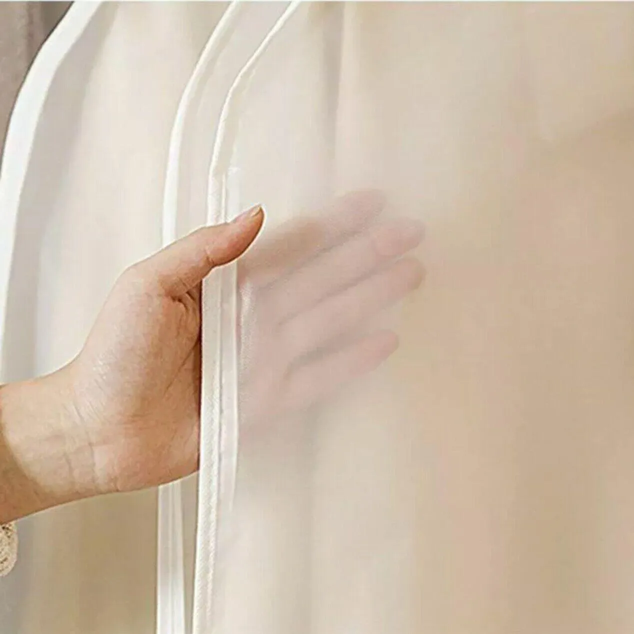 Dustproof Storage Bags 5/10PCS 4Sizes PEVA Translucent