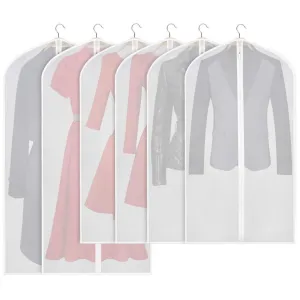 Dustproof Storage Bags 5/10PCS 4Sizes PEVA Translucent