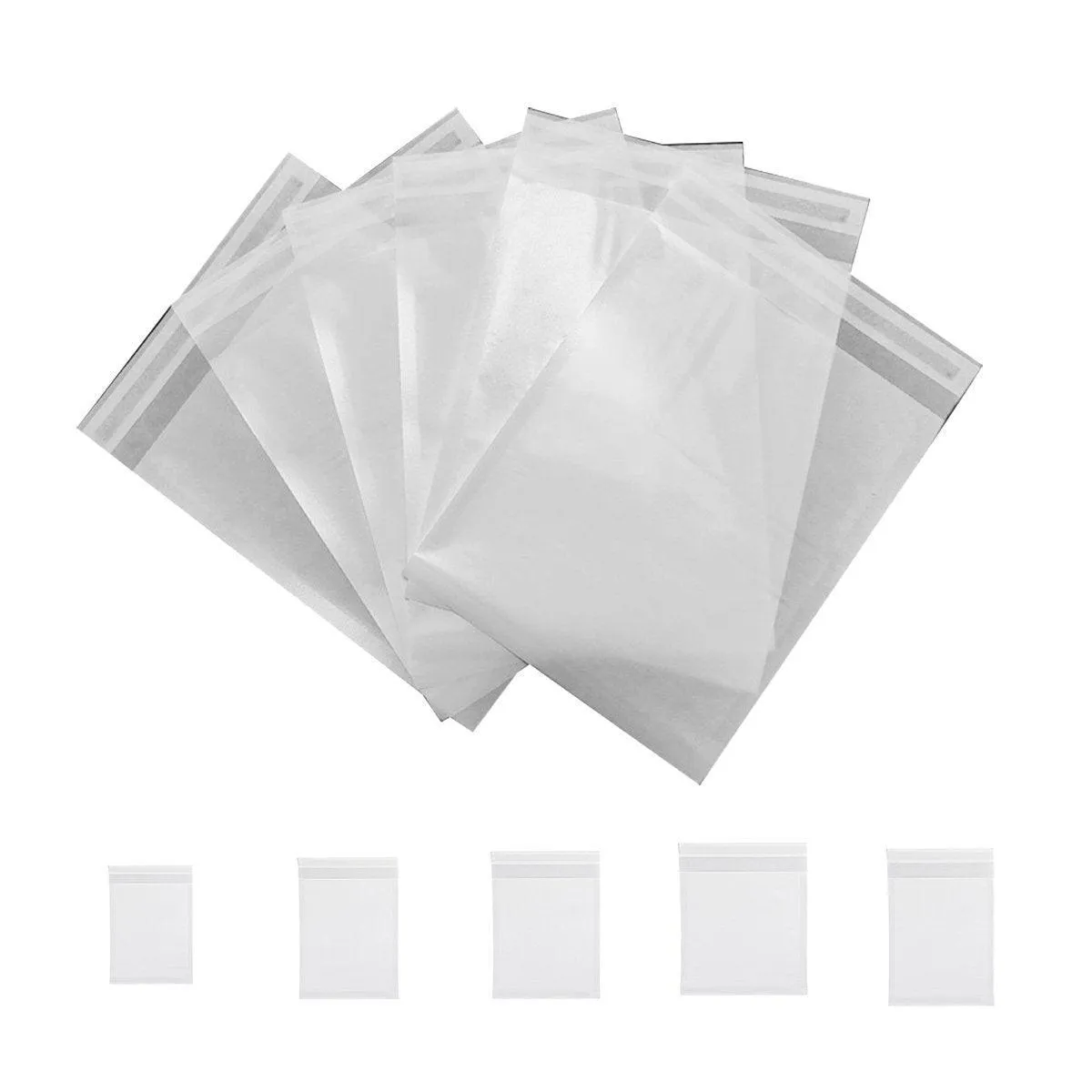 Eco-Friendly Biodegradable Translucent Paper Bag 50PCS