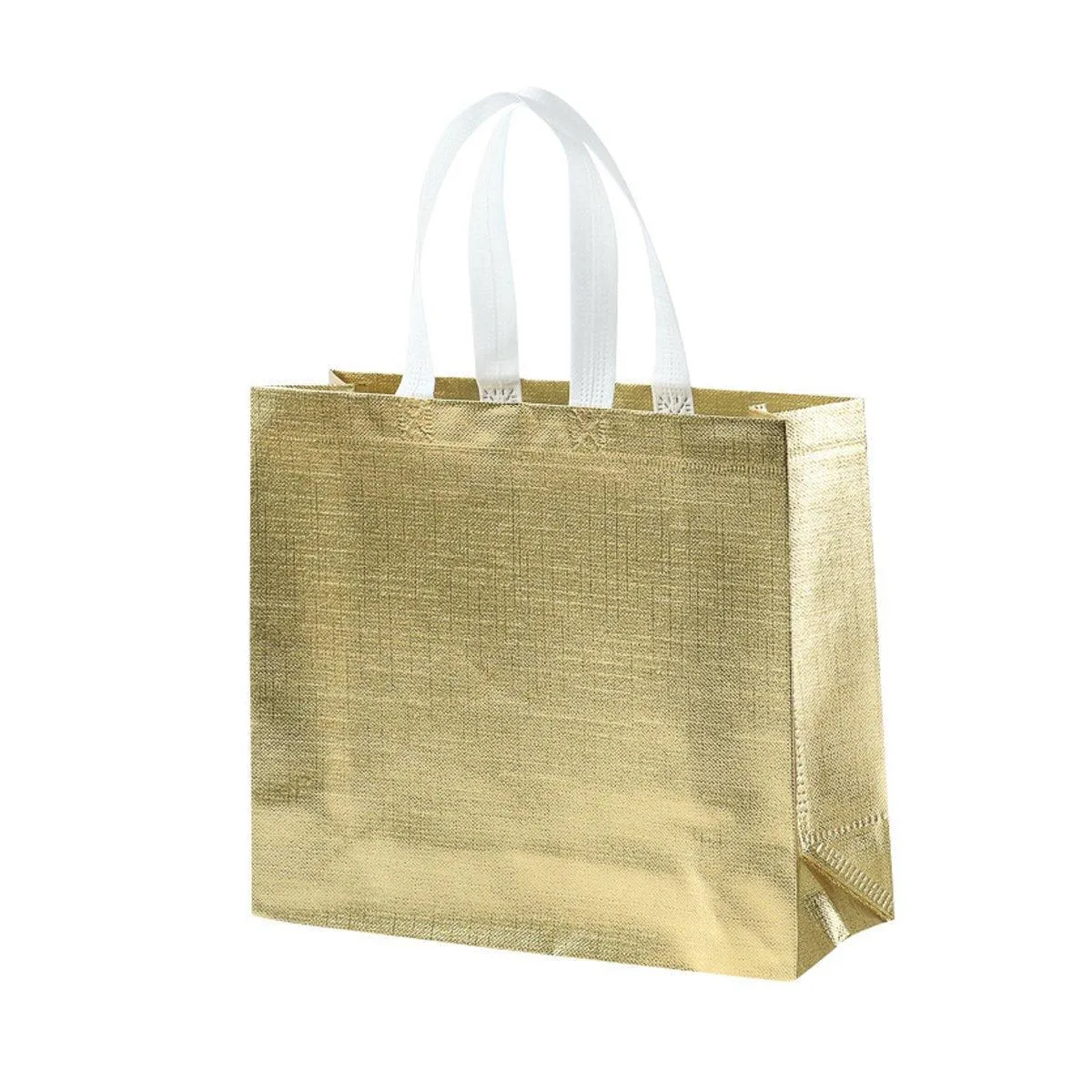 Embossed Non-Woven Fabric Tote Bag 25PCS