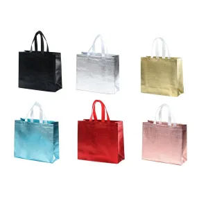 Embossed Non-Woven Fabric Tote Bag 25PCS