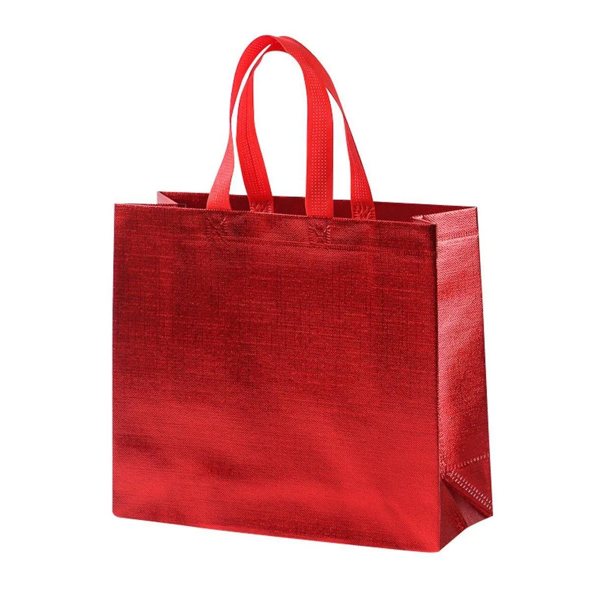 Embossed Non-Woven Fabric Tote Bag 25PCS