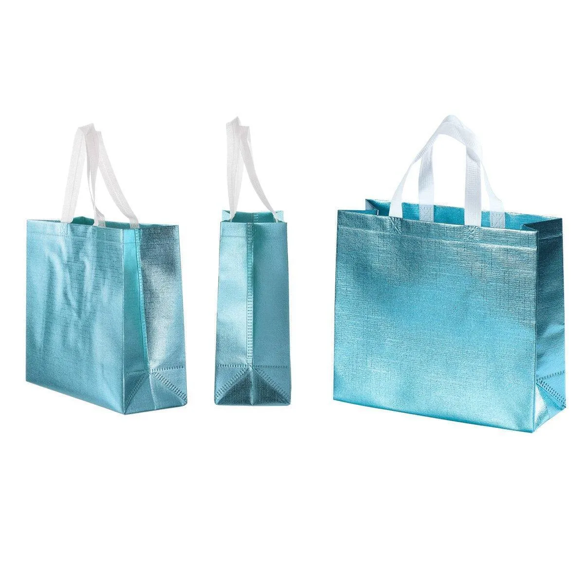 Embossed Non-Woven Fabric Tote Bag 25PCS
