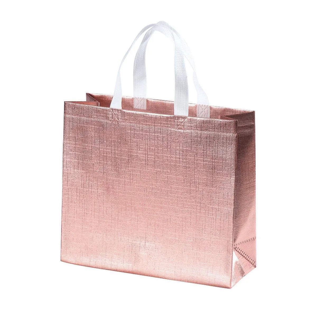 Embossed Non-Woven Fabric Tote Bag 25PCS