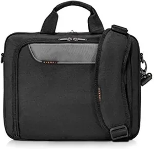 Everki Laptop Briefcase - Travel & Eco-Friendly Computer Bag, 16 Inch Laptop Briefcases for Men & Women, Professional Messenger Lap Top Shoulder Bag, Ideal for Work Carrying Case for Lap Top, Black