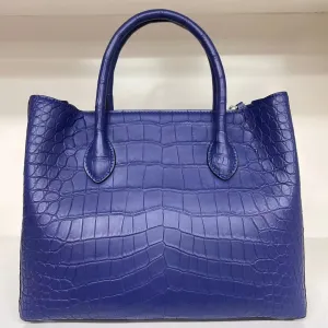 Exotic Genuine Crocodile Skin Women Handbag Authentic Alligator Leather Lady Large Shoulder Bag Female Work Purse