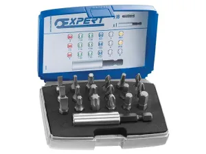 Expert 1/4In Bit Set 19 Piece   Bit Holder
