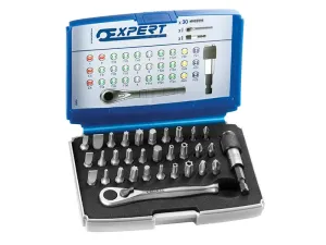 Expert 1/4In Bit Set 32 Piece   Accessories