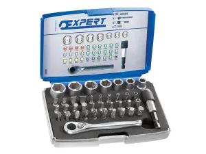 Expert 1/4In Bit Socket   Accessory Set 39 Piece