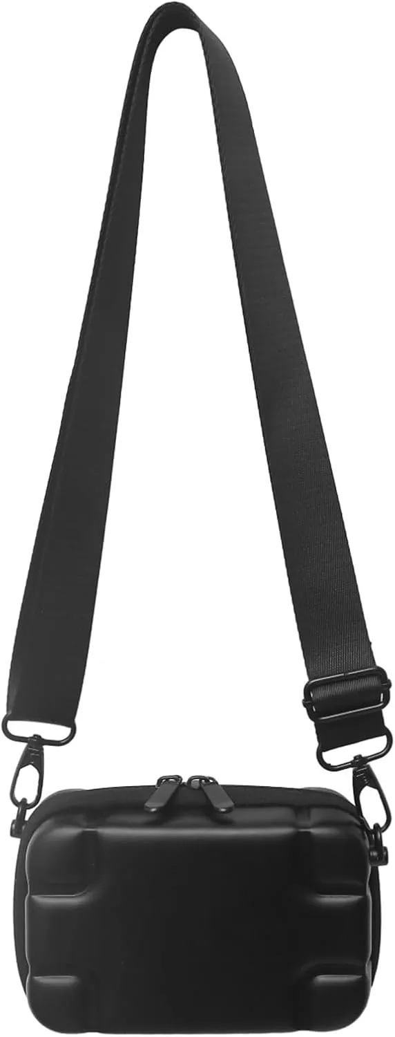 Fashion Crossbody Square Bag Soft Leather Small Box Bag Shoulder Messenger Bags for Men and Women