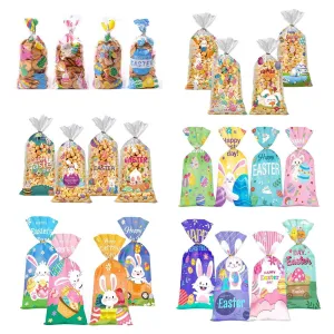 Festive Easter Cookie Bags OPP 150PCS