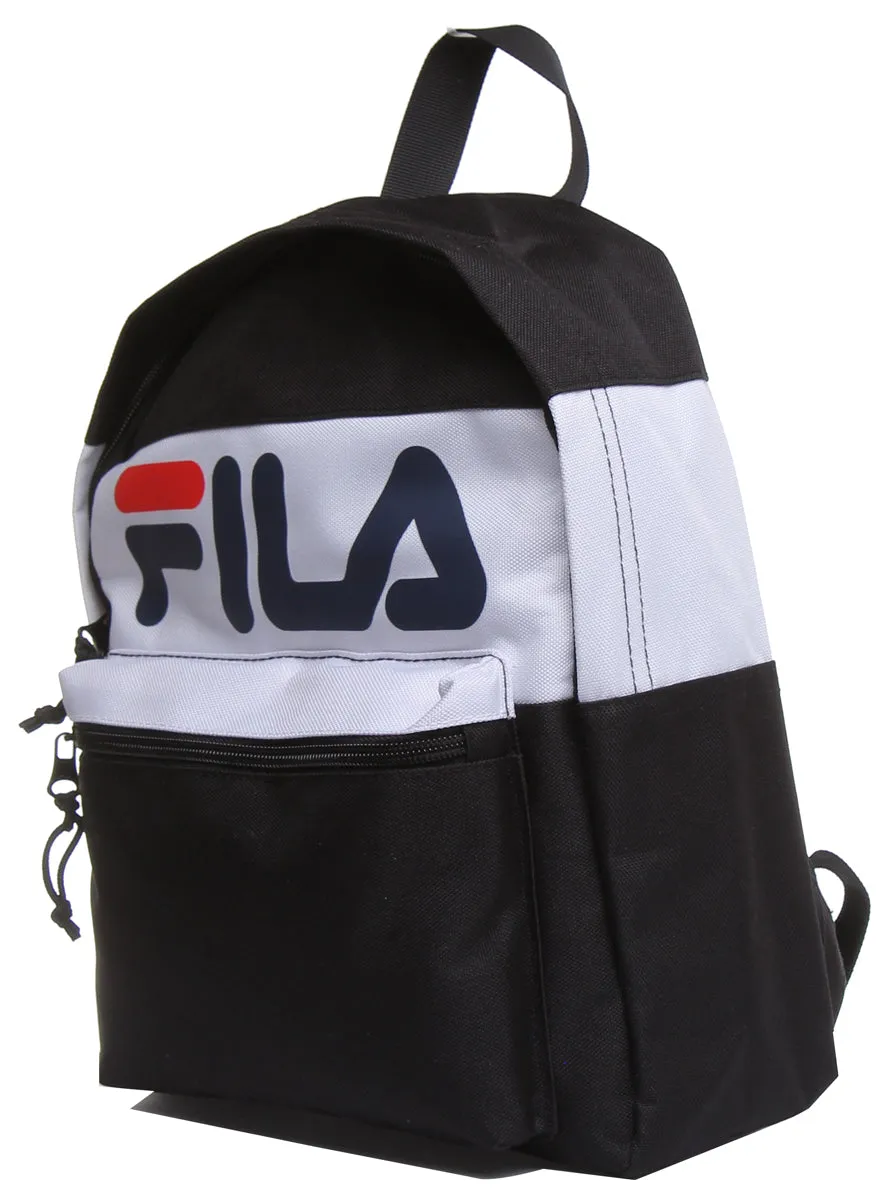 Fila Myna Backpack In Black White