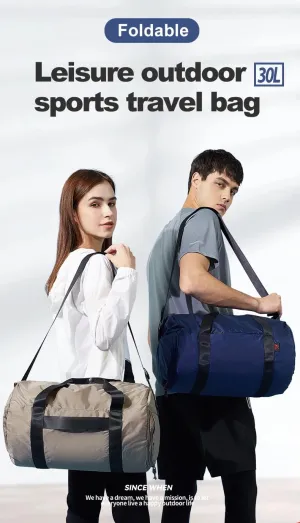 Foldable Waterproof Backpack, Outdoor Travel Folding Lightweight Bag, Sport Hiking Gym Mochila, Camping Trekking